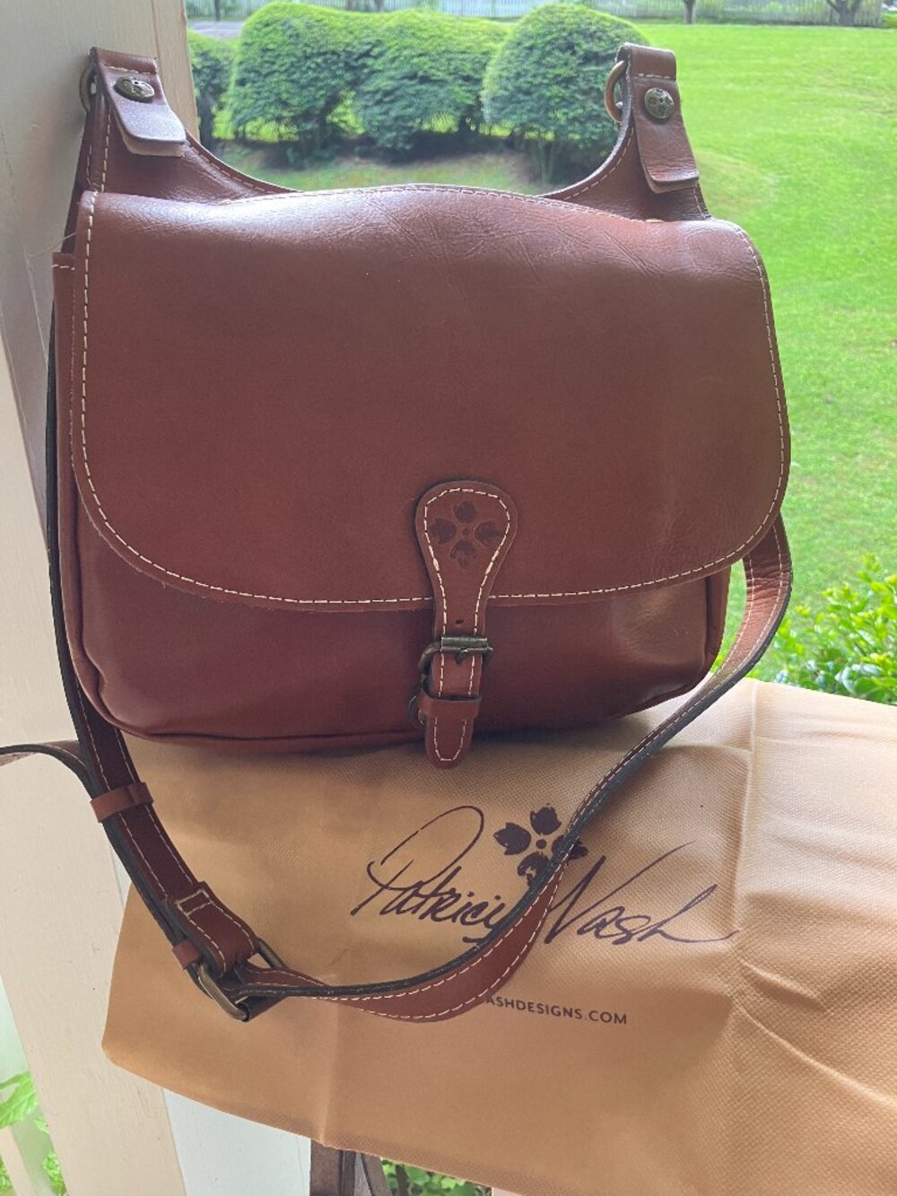 Patricia Nash London Saddle Tan
